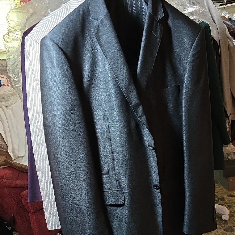 Elegant 2pc Black Men's Suit